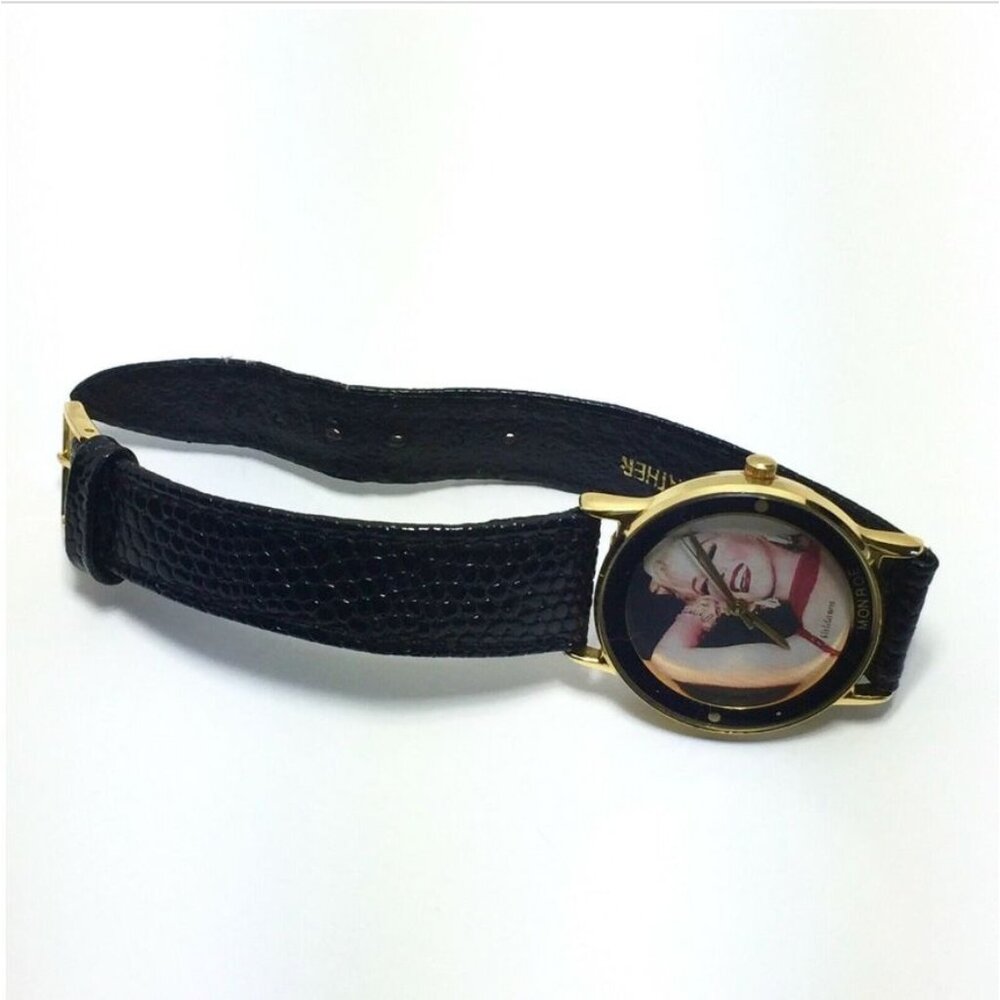 Vintage Marilyn Monroe Valdawn Watch With Genuine Leather Band